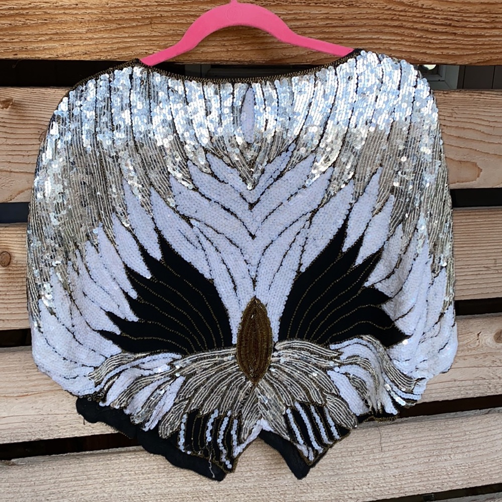 SHOWMAX sequin top - Picture 2 of 3